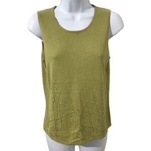 New York and Company. Knit lightweight thin sweater tank top  A375